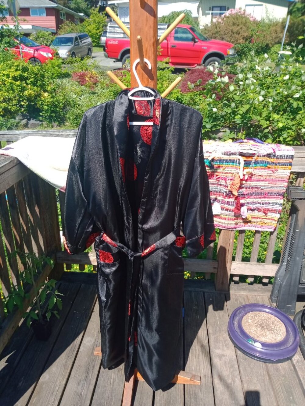 Reversible Tiger Robe - Picture 2 of 10